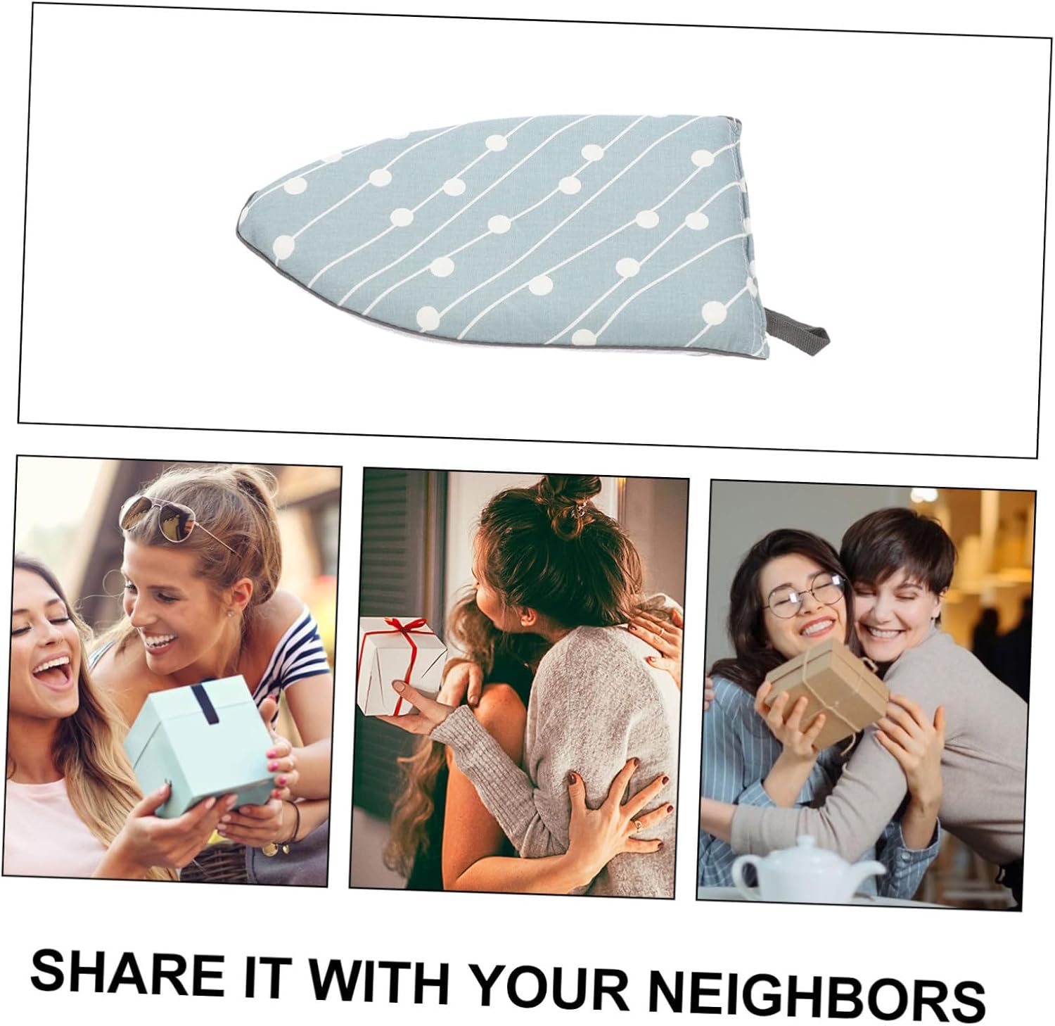 MAGICLULU Portable Handheld Ironing Mat Mini High-Temperature Sponge Ironing Board for Home Use Easy to Store for Travel and Quick Touch-Ups