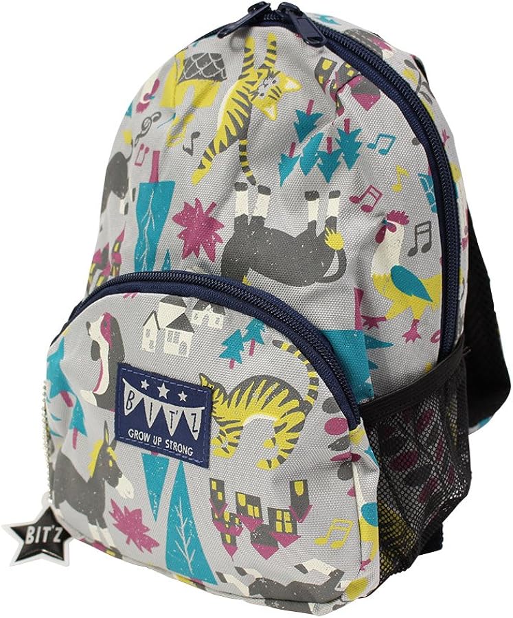 Amazon | ビッツ）BIT'Z ブレーメン総柄リュック:遠足/通園バッグ