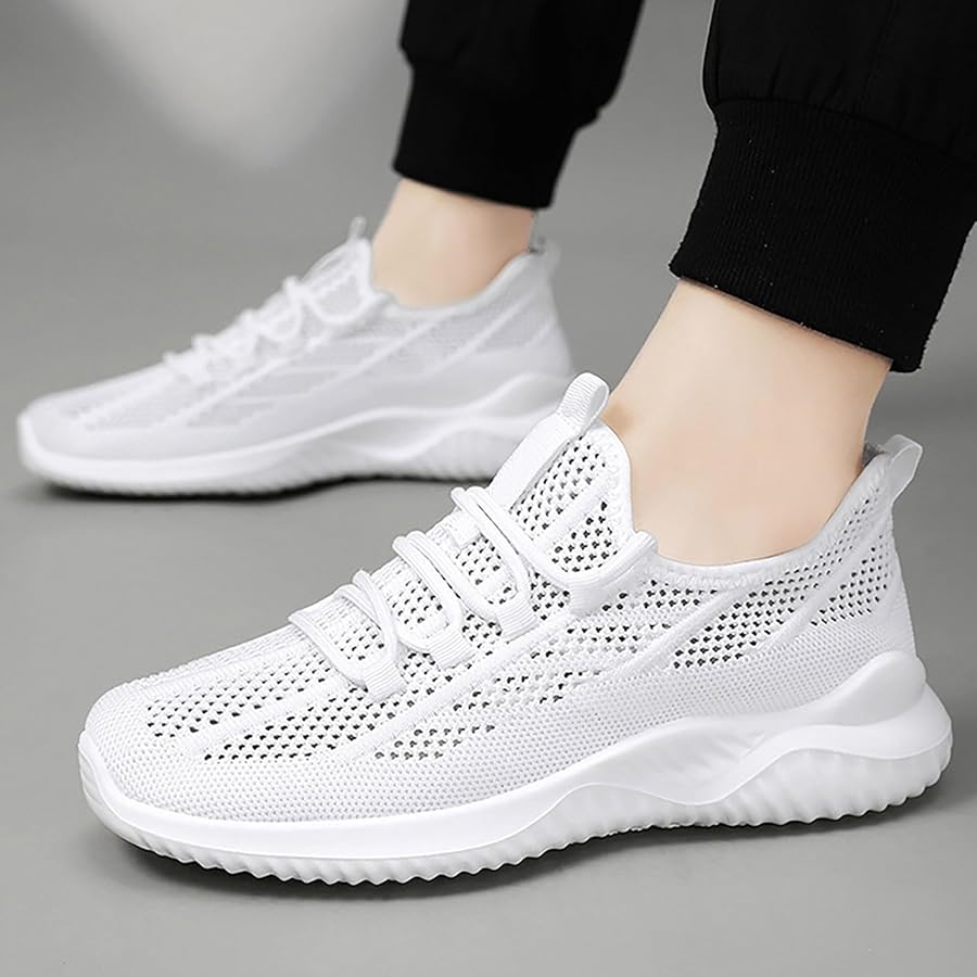 Sneakers Donna Leggere E Traspiranti - Scarpe Da Ginnastica Con Suola Antiscivolo Per Corsa E Passeggio - Foto 10