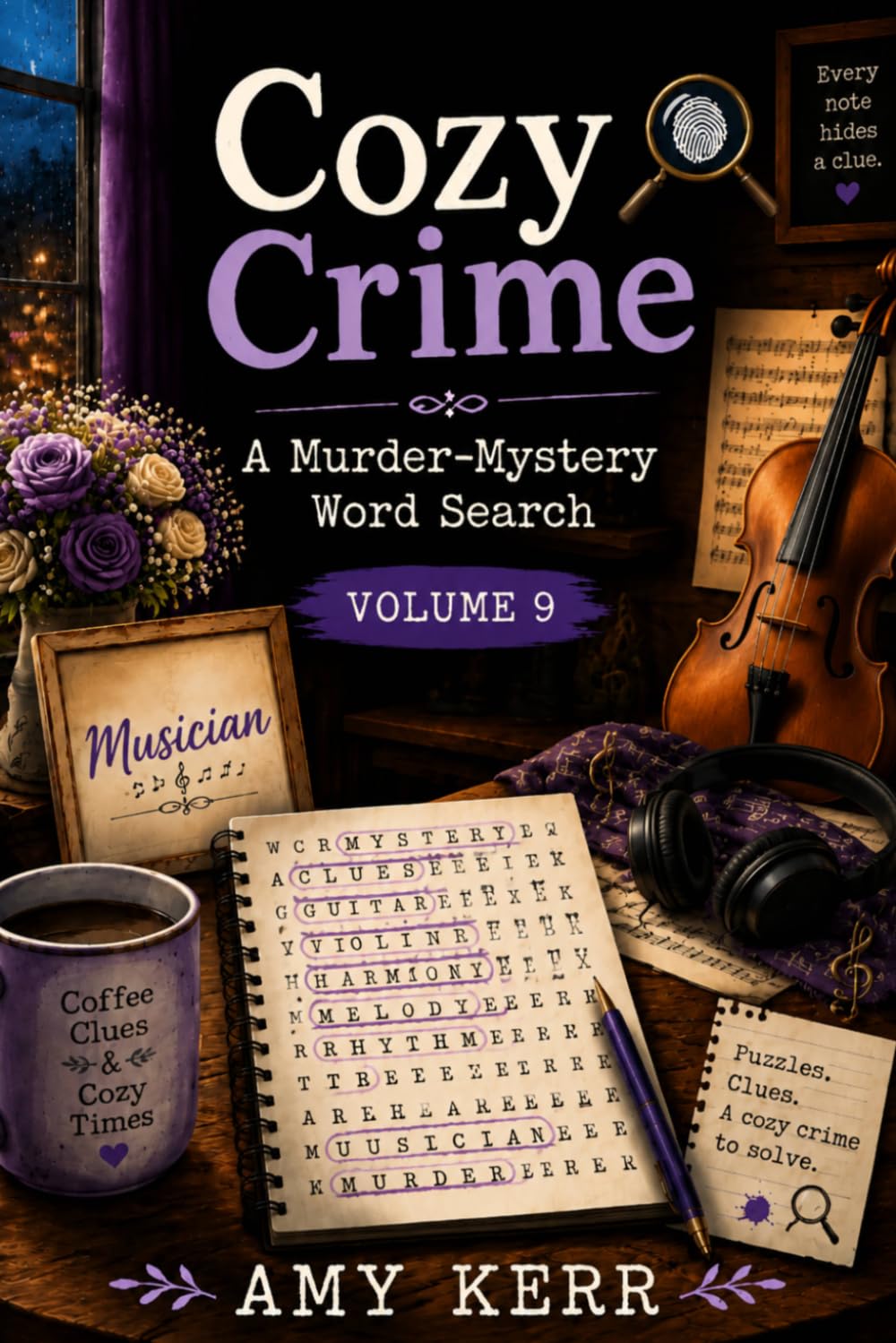 Cozy Crime: A Murder-Mystery Word Search Volume 9