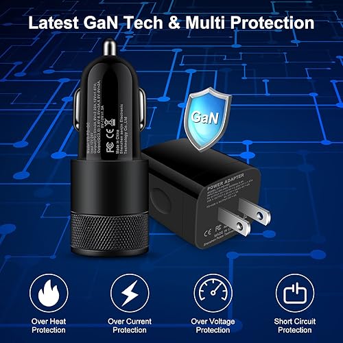 Miniatura 6 de Samsung - Cargador de teléfono Android de carga rápida para Galaxy A17 A16 S25 Ultra S24 A15 A13 A14 5G A53 S22 FE S21 A25 A23, enchufe de cargador