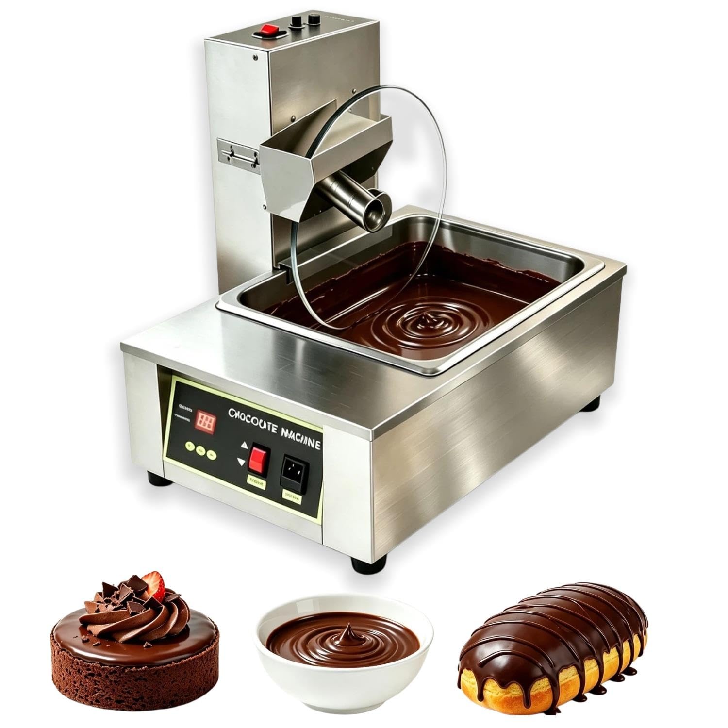 Scioglitore elettrico cioccolato con dosatore Scaldacioccolato scioglitore