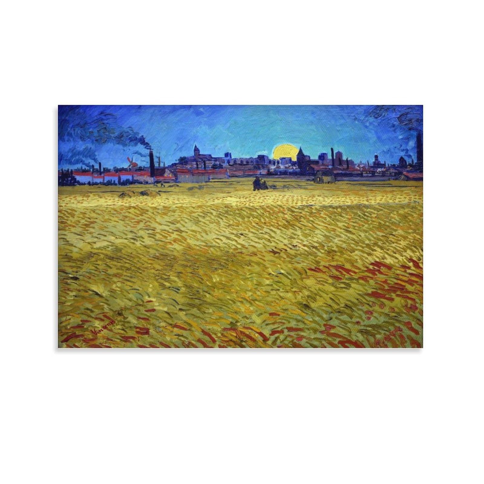 アルル近郊の花畑　絵画　インテリア　アート　美術　ゴッホ 楽天市場】ゴッホ・「アルル近郊の花畑」 : グーピルギャラリー