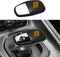 Vista 11 de Pomo de la palanca de cambios para Dodge Charger Accesorios 2015-2023 Challenger 2015-2023 2024 Durango 2016-2025 ABS Interior Inserción Decoración