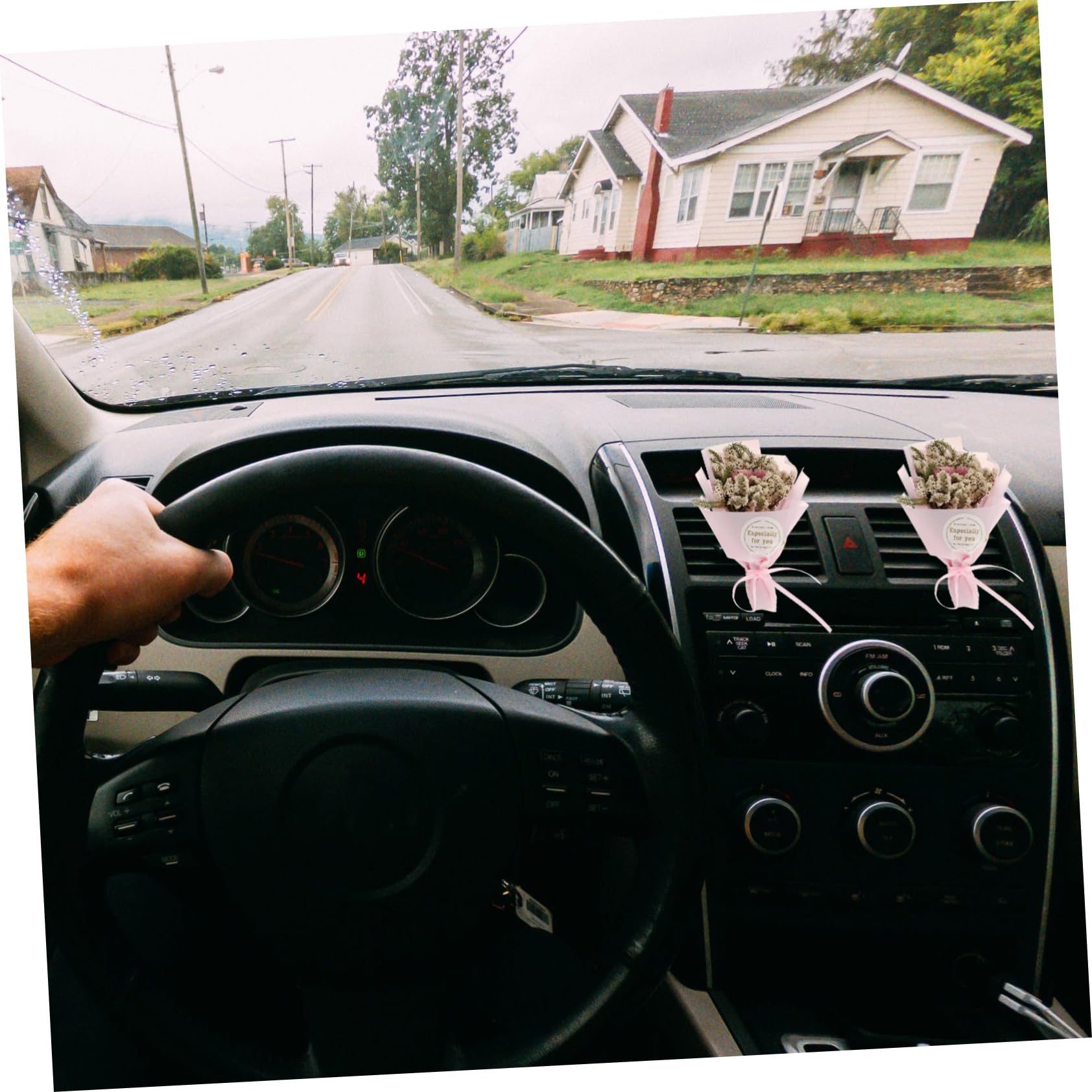 VICASKY 4pezzi Auto Clip Profumo Secchi Per Decorazione Elegante e Per Auto Ufficio e Altro