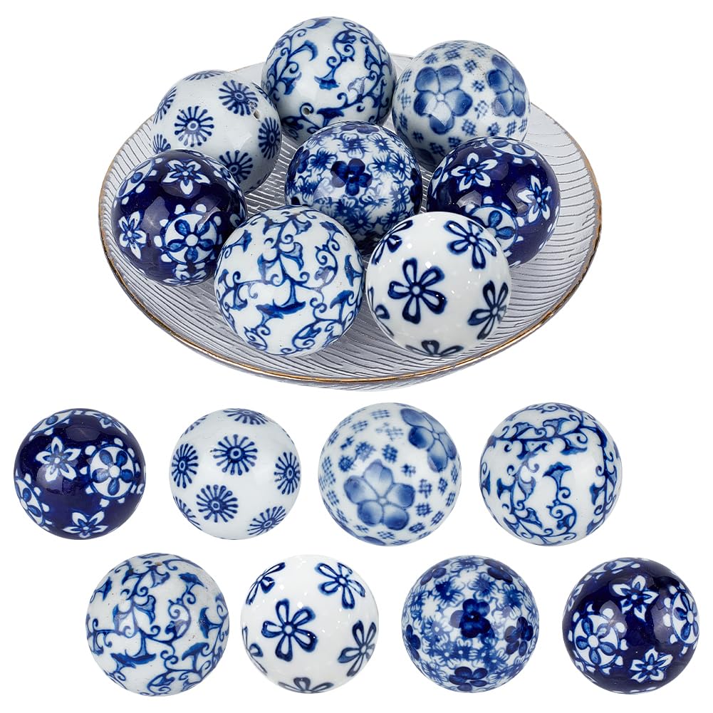 ＊浮球＊ 8点 陶器 浮き球 浮き玉 置物 Amazon.co.jp: OLYCRAFT 8個 浮き玉 陶器 花 小 白 青 浮球 直径40
