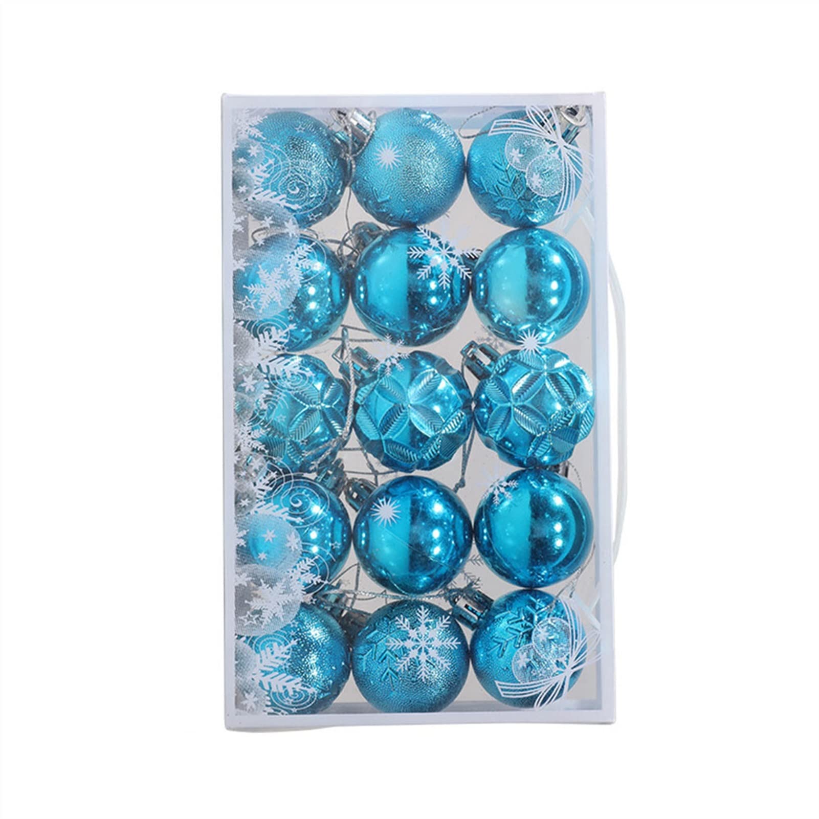 Weihnachtsschmuck, Weihnachtskugel, Weihnachtsbaumkugel, Neujahr 2021, Geschenk, Weihnachtskugel, Rot, Gold, Silber, Rosa, Blau, zum Aufhängen, für Zuhause, Party, Dekoration, 15 Stück, Weihnachtsku