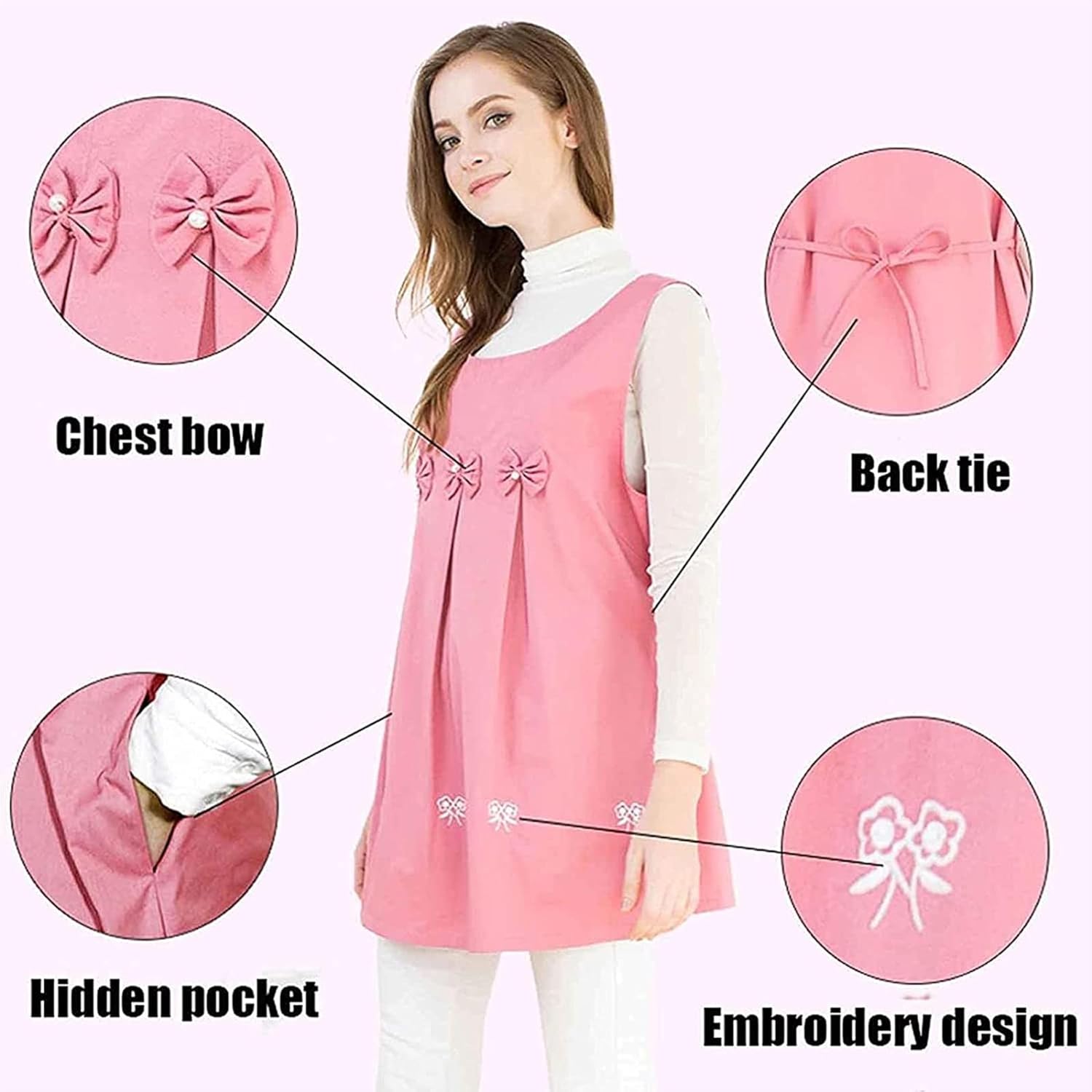 EMF Anti-Radiation Clothes Maternity Clothing,Radiation Protection Suit for Pregnant Women Conductive/Shielding EMF Anti Radiation Protection Silver Fabric