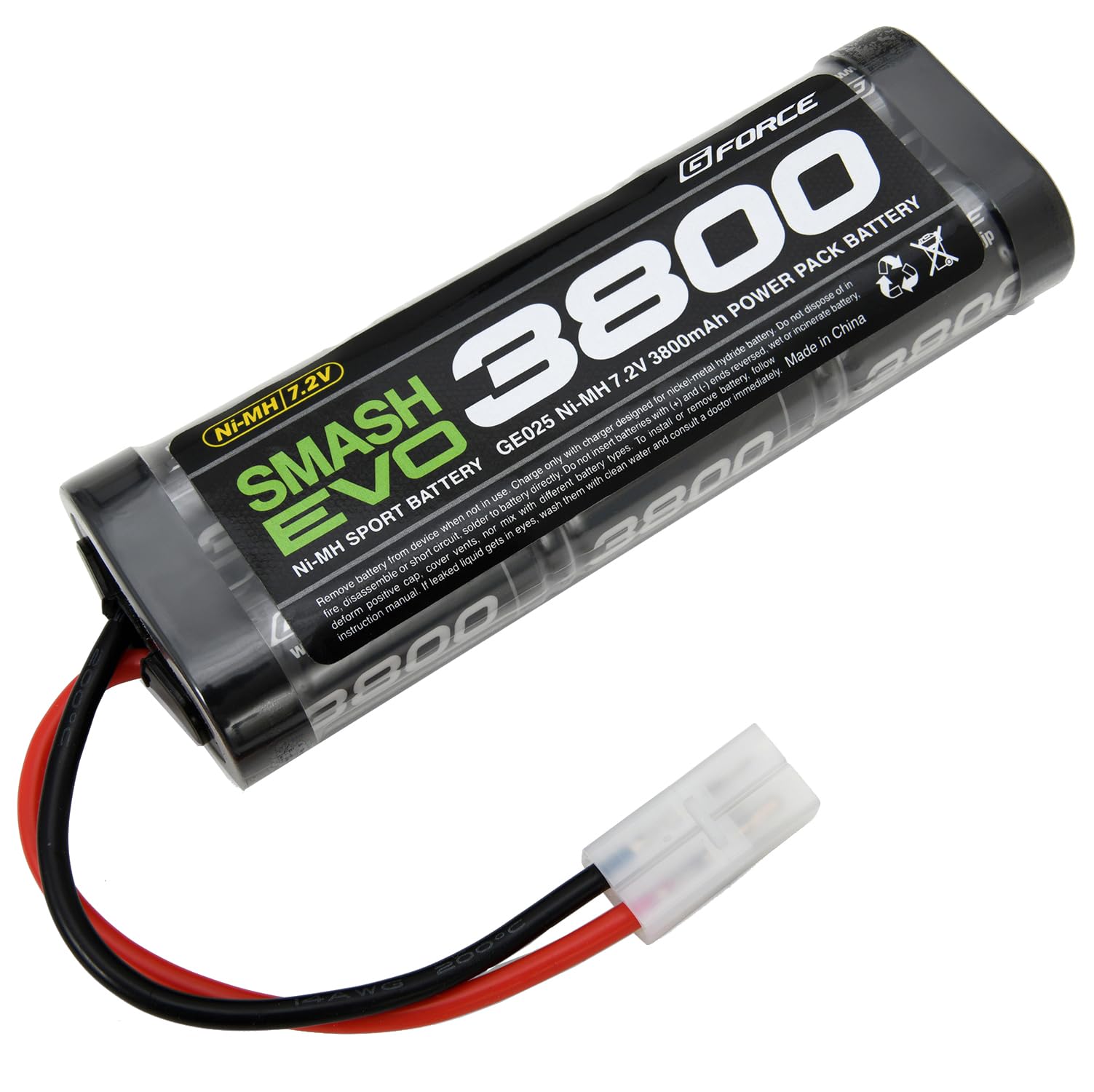 Amazon | ジーフォース SMASH EVO NiMH 7.2V 3800mAh ニッケル