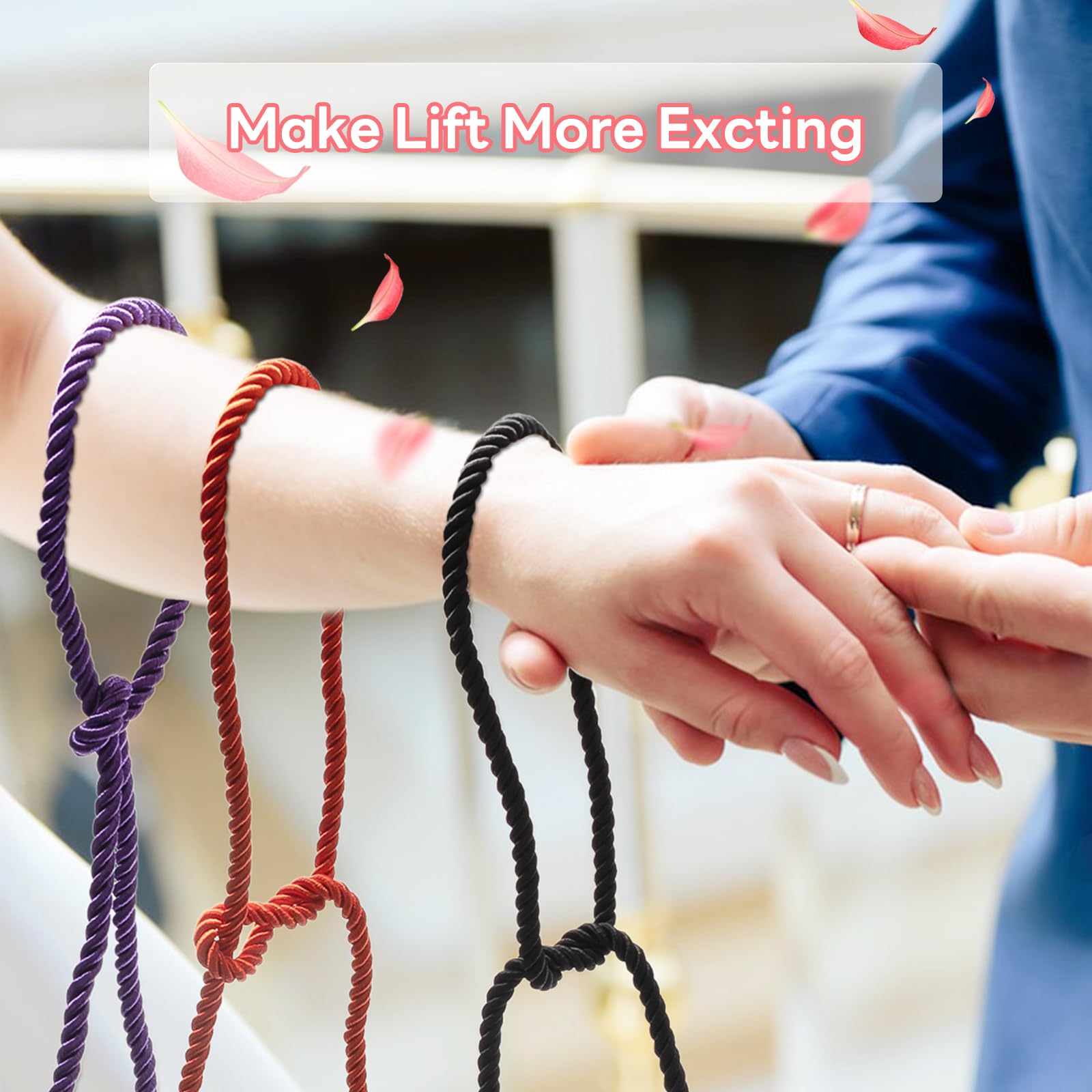 Japanese Rope Kit, Shibari Rope Kit, Bedroom Play for Beginners and Experienced Riggers, Silky Soft Ropes, Perfect for Simple and Complex Knots