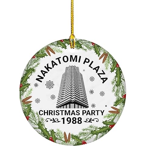 Christmas Ornament - Ceramic Tree Keepsake - Movie Party Decorations Ornaments - Ou...