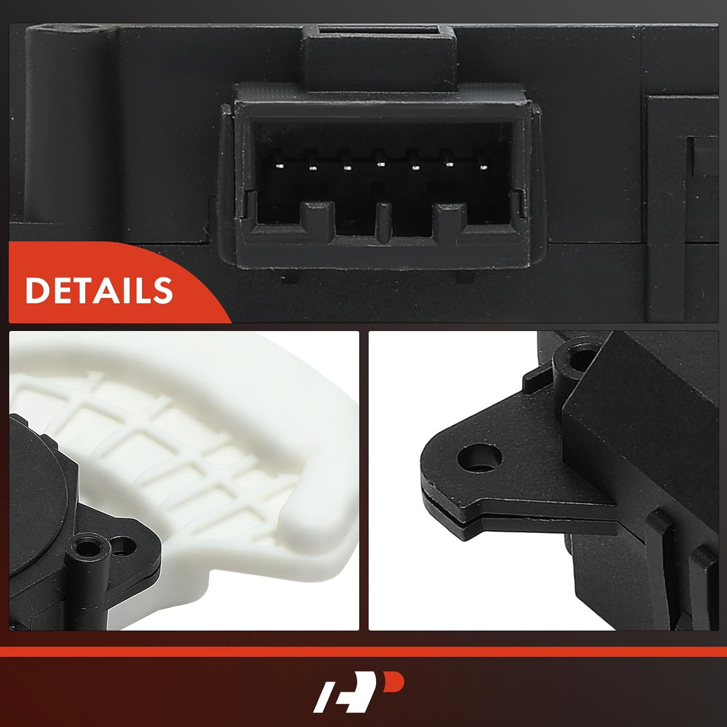 A-Premium HVAC Heater Blend Door Actuator Compatible with Honda Pilot 2009-2010 & Acura MDX 2007-2009, Main, Recirculation, Replace # 79350SZAA01