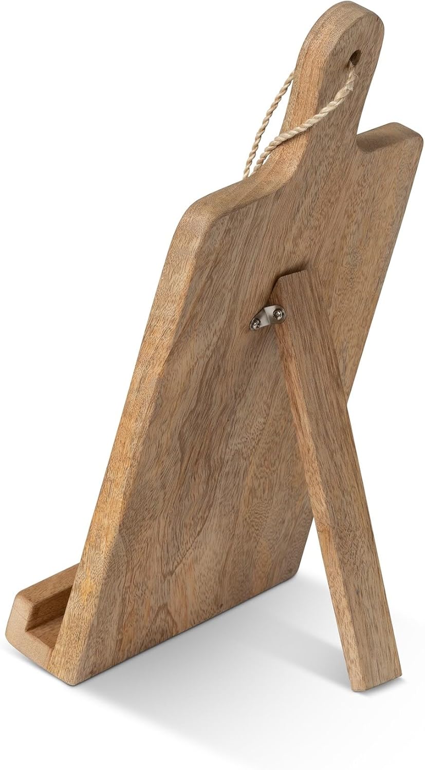 Park Hill Collection Vertical Mango Wood Cookbook Holder