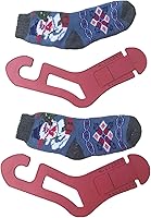 Vista 8 de Red Suricata Bloqueadores de calcetines de tamaño ajustable - Par de camillas para tejer y calcetines de ganchillo (2)