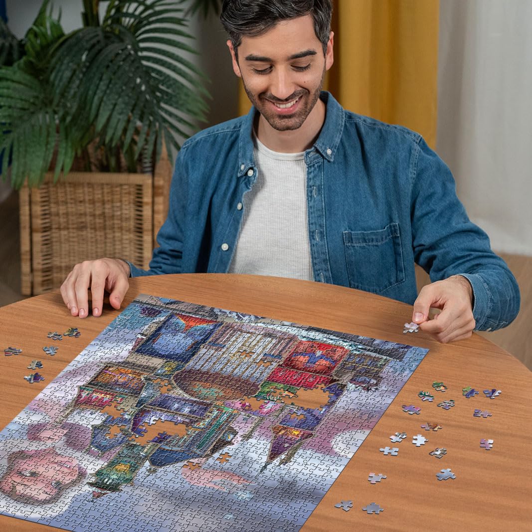 Ravensburger Disney Castles Belle Beauty & The Best 1000 Piece Jigsaw Puzzles for Adults and Kids Age 12 Years Up - Image 4
