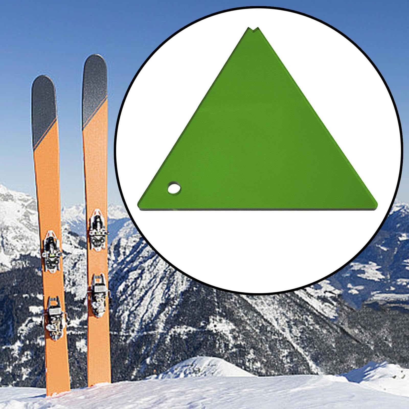 Yiju Ski Wax Remover Snowboard Wax Removal Tools Portable Snowboard Maintenance Tools for Removing Extra Wax on Snowboards Skiing