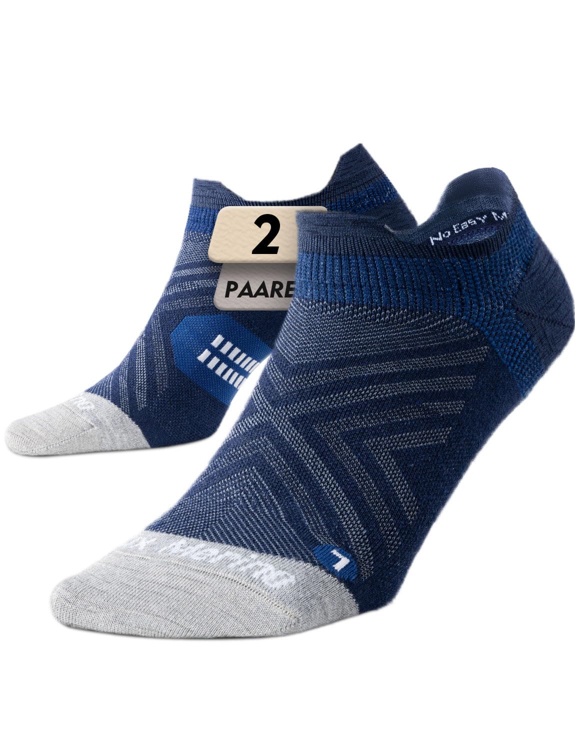 Juclise Merinowolle dünne Kurz Laufsocken Sneaker Kompressionssocken Wandersocken, anti blasen Feuchtigkeitsableitend
