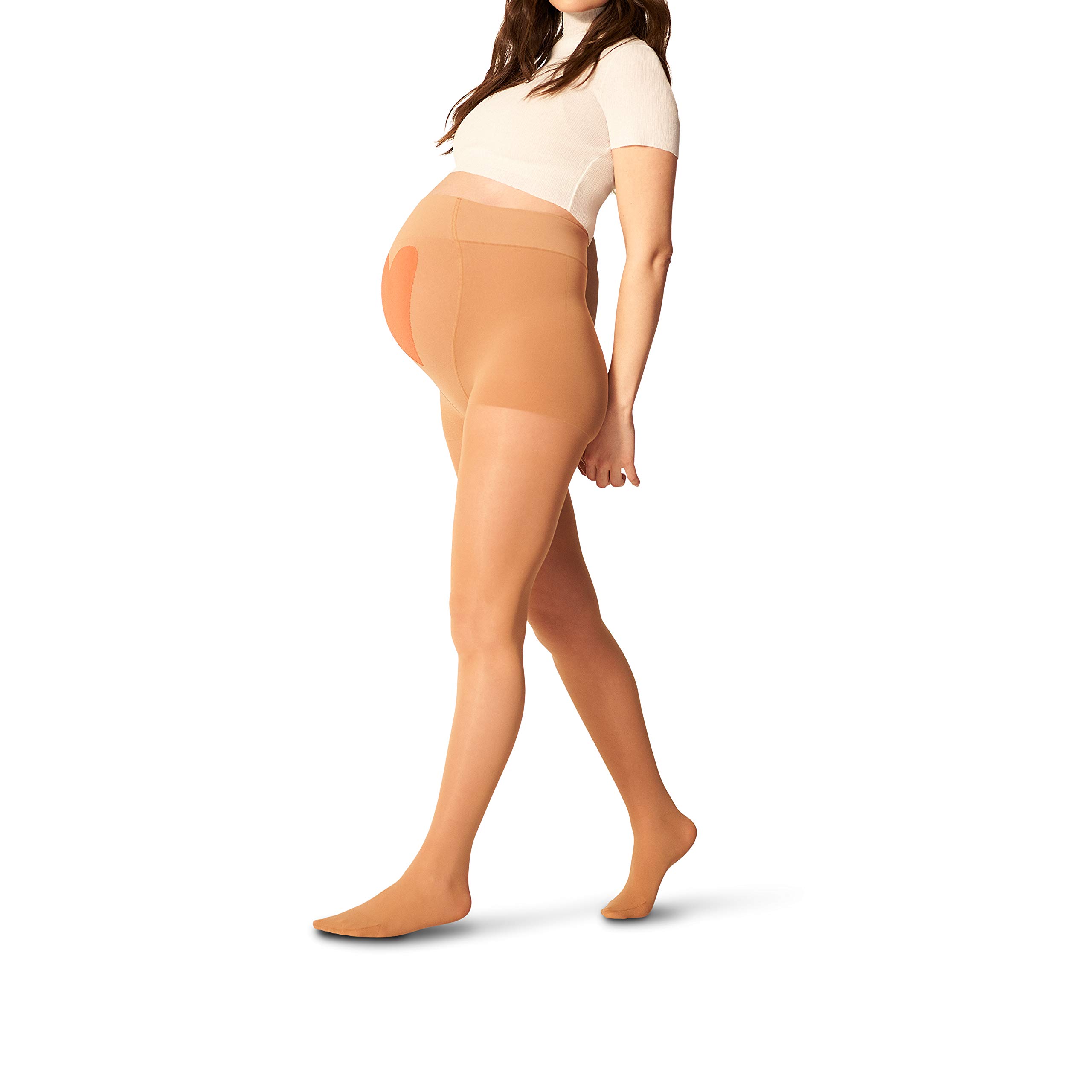 ITEM m6 - MAMA TIGHTS | nieprzezroczyste rajstopy ciążowe z kompresją