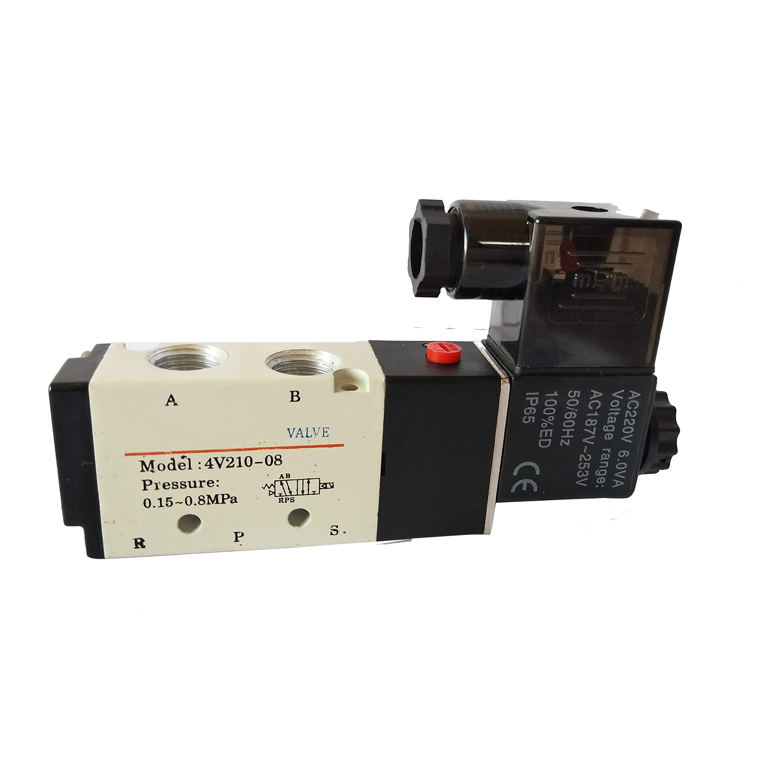 Raja Rubbers 1/4 inch Single Solenoid Valve 3 Port 2 Position Direction control valve 3/2 Way (AC 220V) (B085S3T62Y) Amazon Price History, Amazon Price Tracker