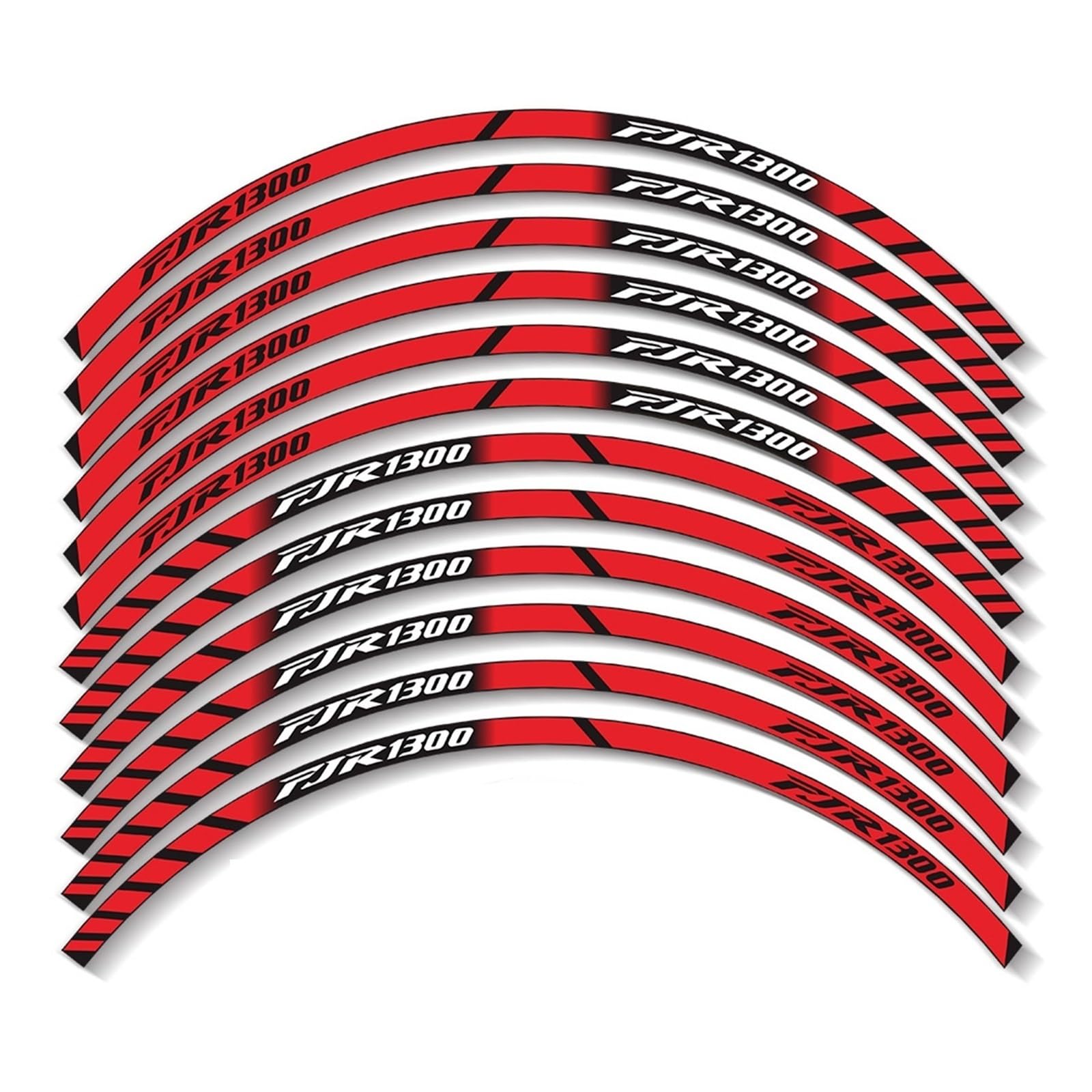 for for Fjr 1300 for FJR1300 Wheel Stickers Motorcycle Sticker Wheel Rim Decal(4)