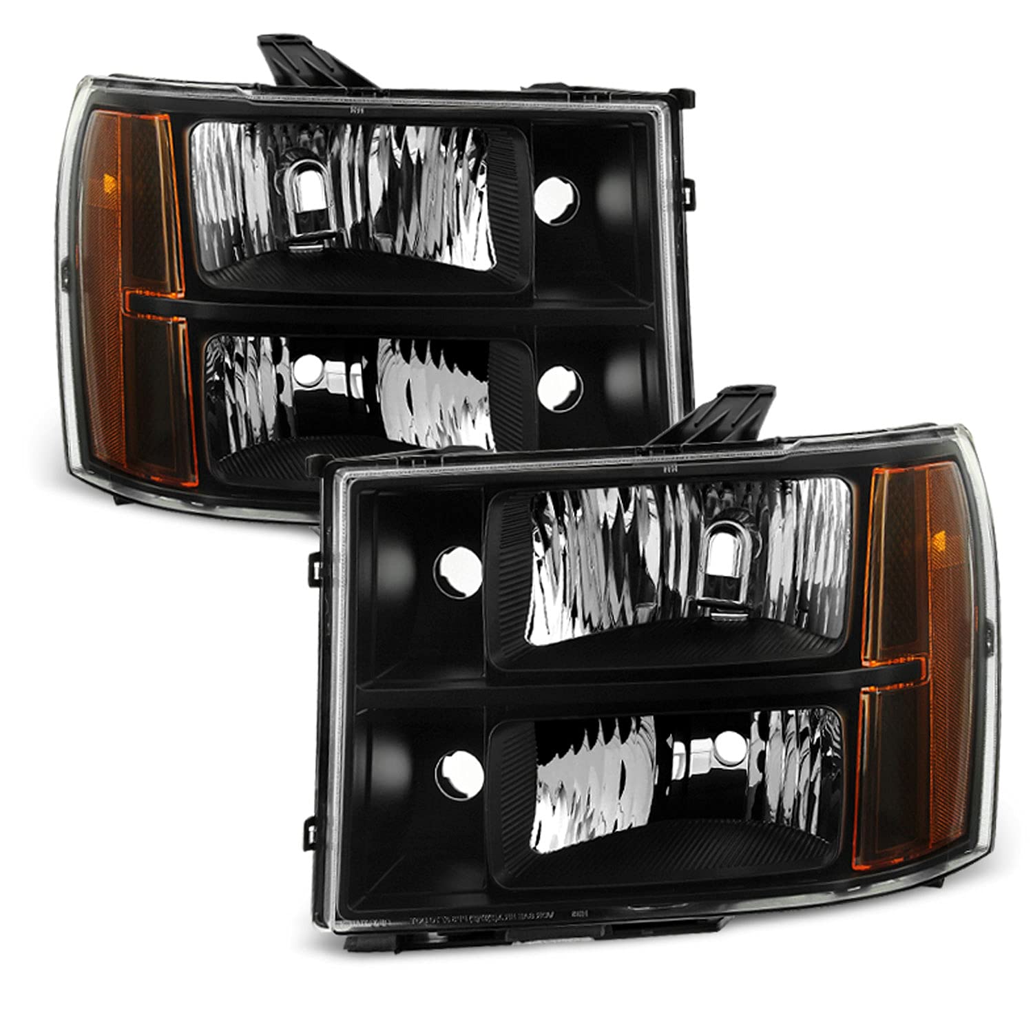 AKKON Black Housing Headlights
