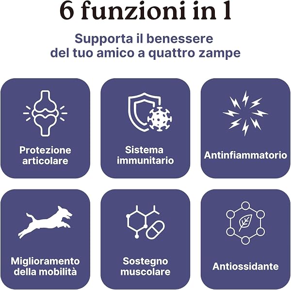 ArtoPet Defense Longevity Pet 60 Tablets | Dog and Cat Joint Supplement | Supplements for Dogs with Glucosamine and Chondroitin | Osteo-Joint Health | Made in Italy - 4