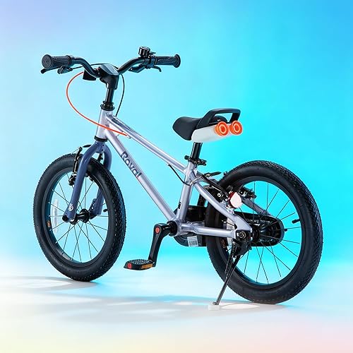 Miniatura 7 de RoyalBaby EZ Pro Kids Bike, 16 18 Inch Lightweight Aluminium Balance & Pedal Bicycle, Beginners Easy Learning Boys Girls
