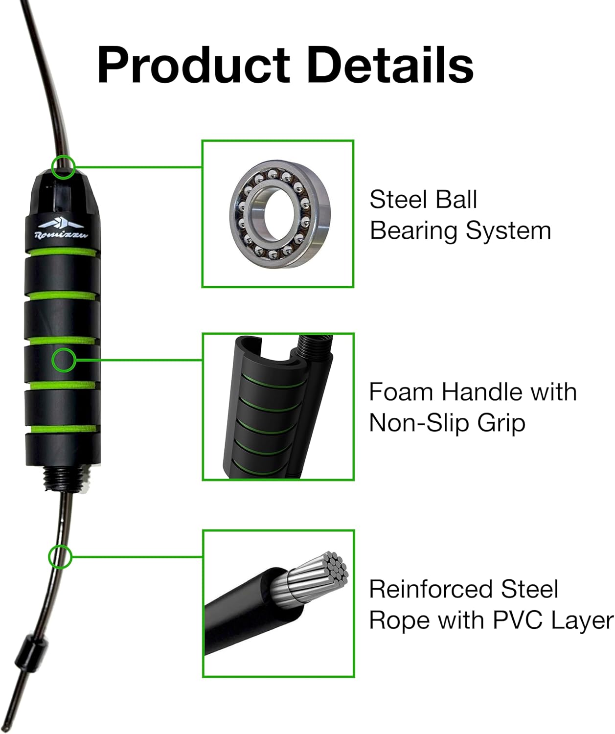 Adjustable Jump Rope for Martial Arts & Fitness – Tangle-Free Cable, Ergonomic Foam Handles & Ball Bearings – Includes Towel & Gift Packaging – Ideal for Boxing, MMA, CrossFit, Fitness, Cardio Training & Home Workouts Red S-L image 3 of 8 B0DND2ZG2C