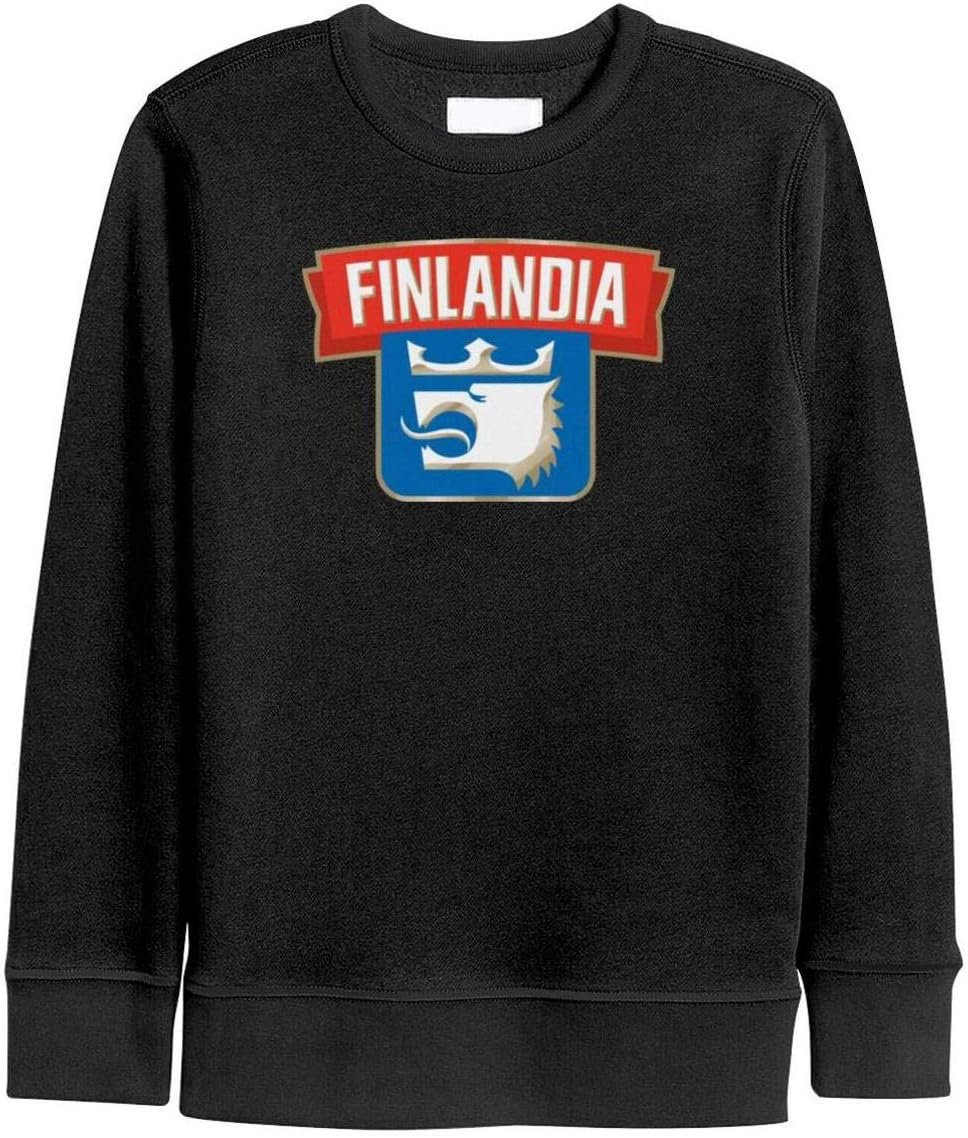 Youth Finlandia-Lion-Butter- Crewneck Sweatshirt Best Sweatshirt