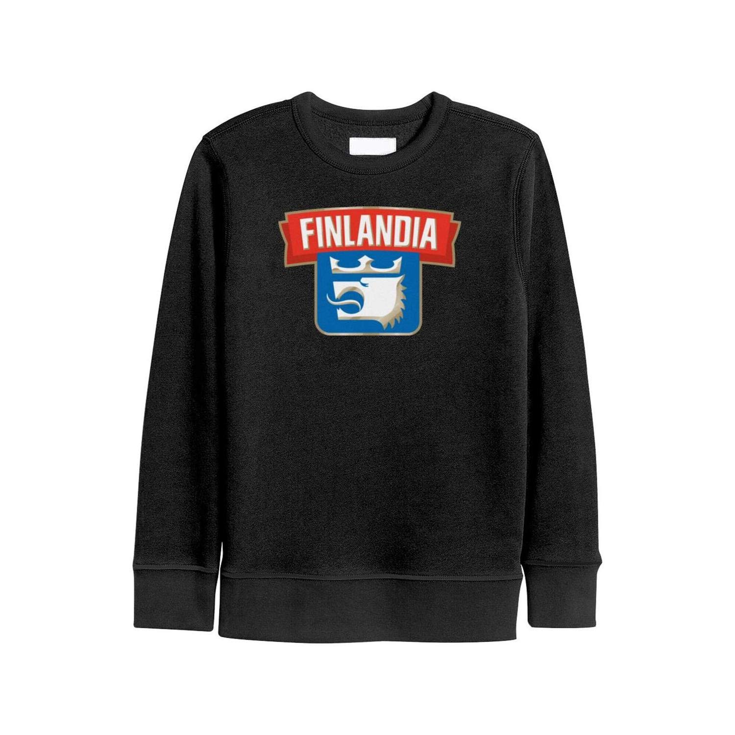 Youth Finlandia-Lion-Butter- Crewneck Sweatshirt Best Sweatshirt