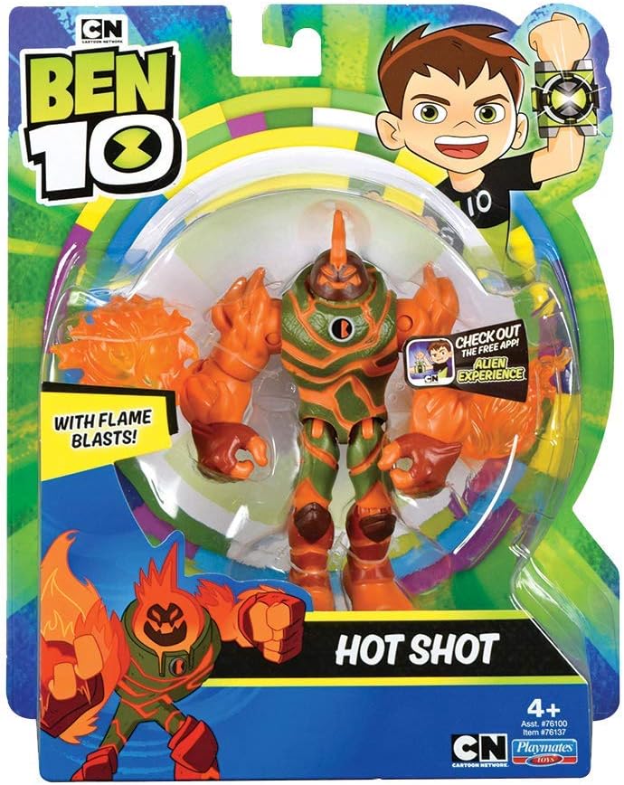 Ben 10 BEN39710 アクションフィギュア ホットショット