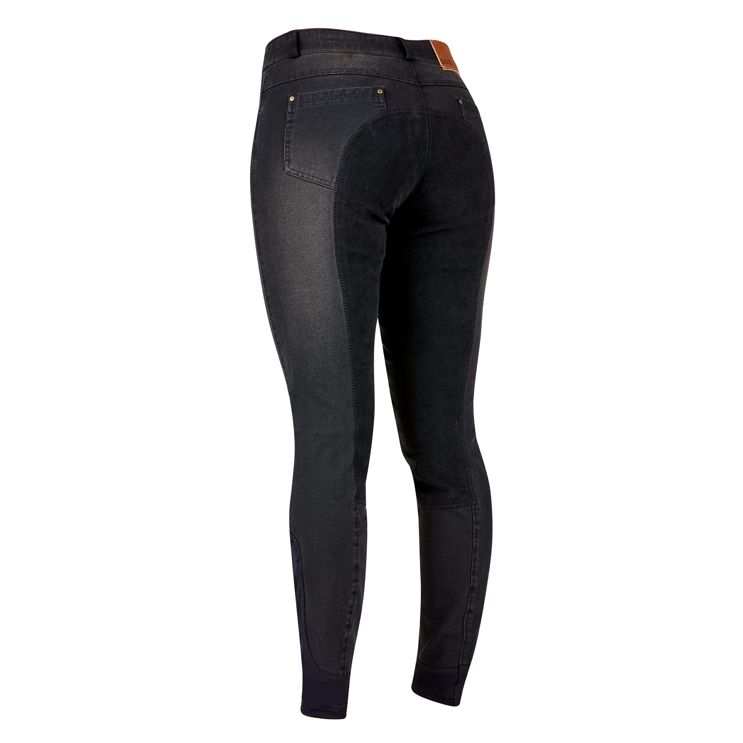 2022 Dublin Shona Full Grip Silicone Print Denim Breeches For