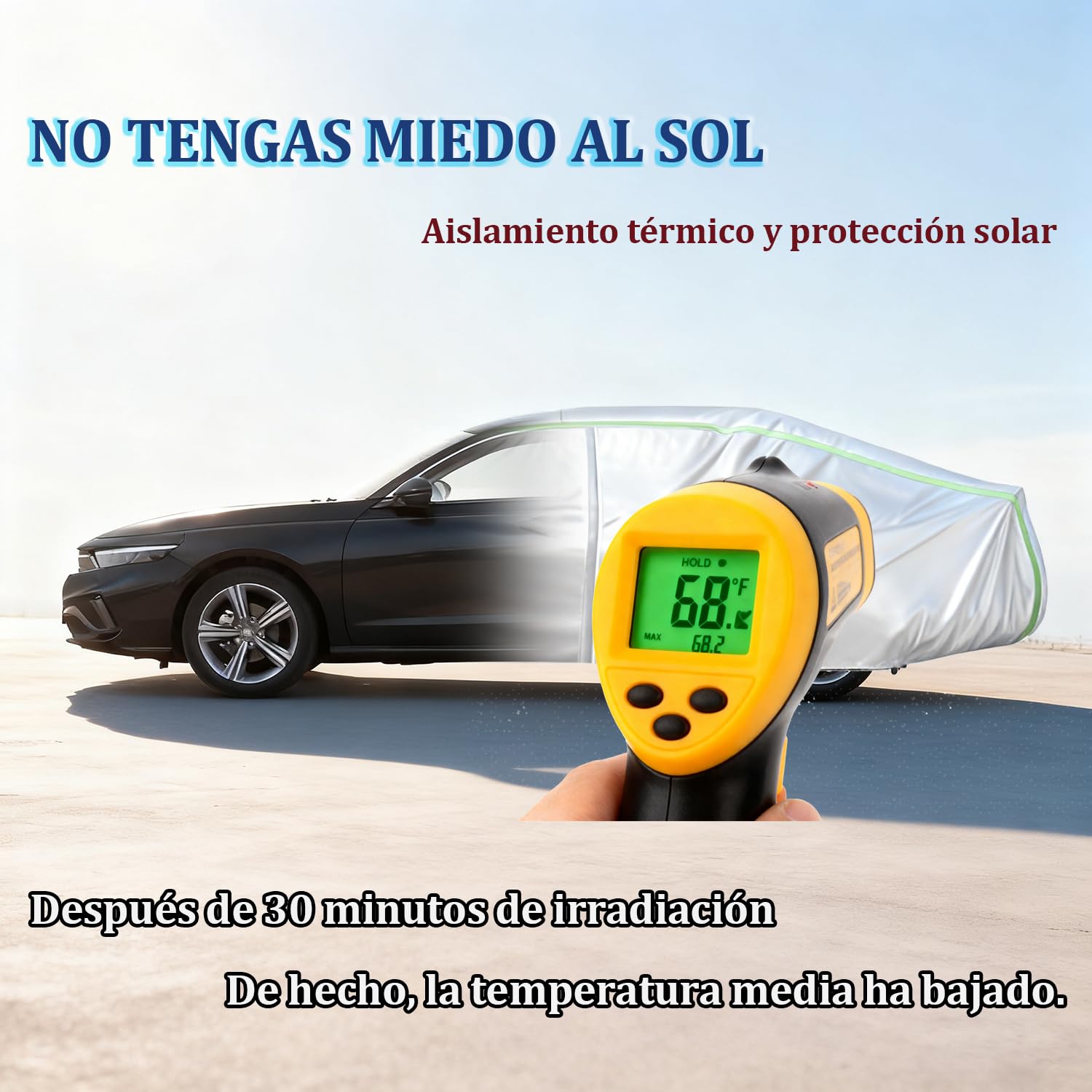 Funda Coche Exterior para Ford Mondeo (1992-2022) Cubre Coche Exterior Exterior Tejido Oxford Impermeable y Resistente a la Nieve, con Correas a Prueba de Viento