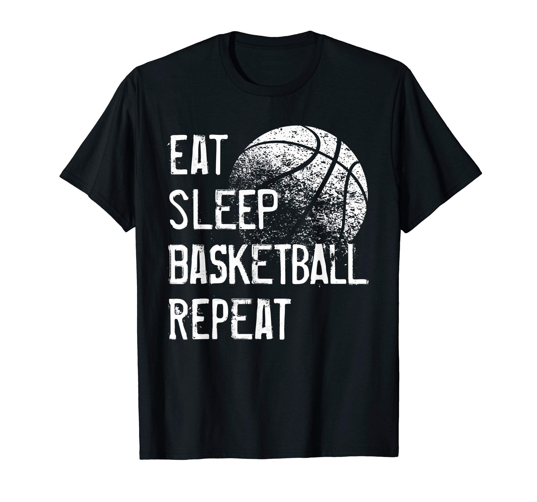 Basketball by DV8sTeesEat Sleep Basketball Repeat Shirt for Men Women Girls Boys T-ShirtOEKO-TEX STANDARD 100