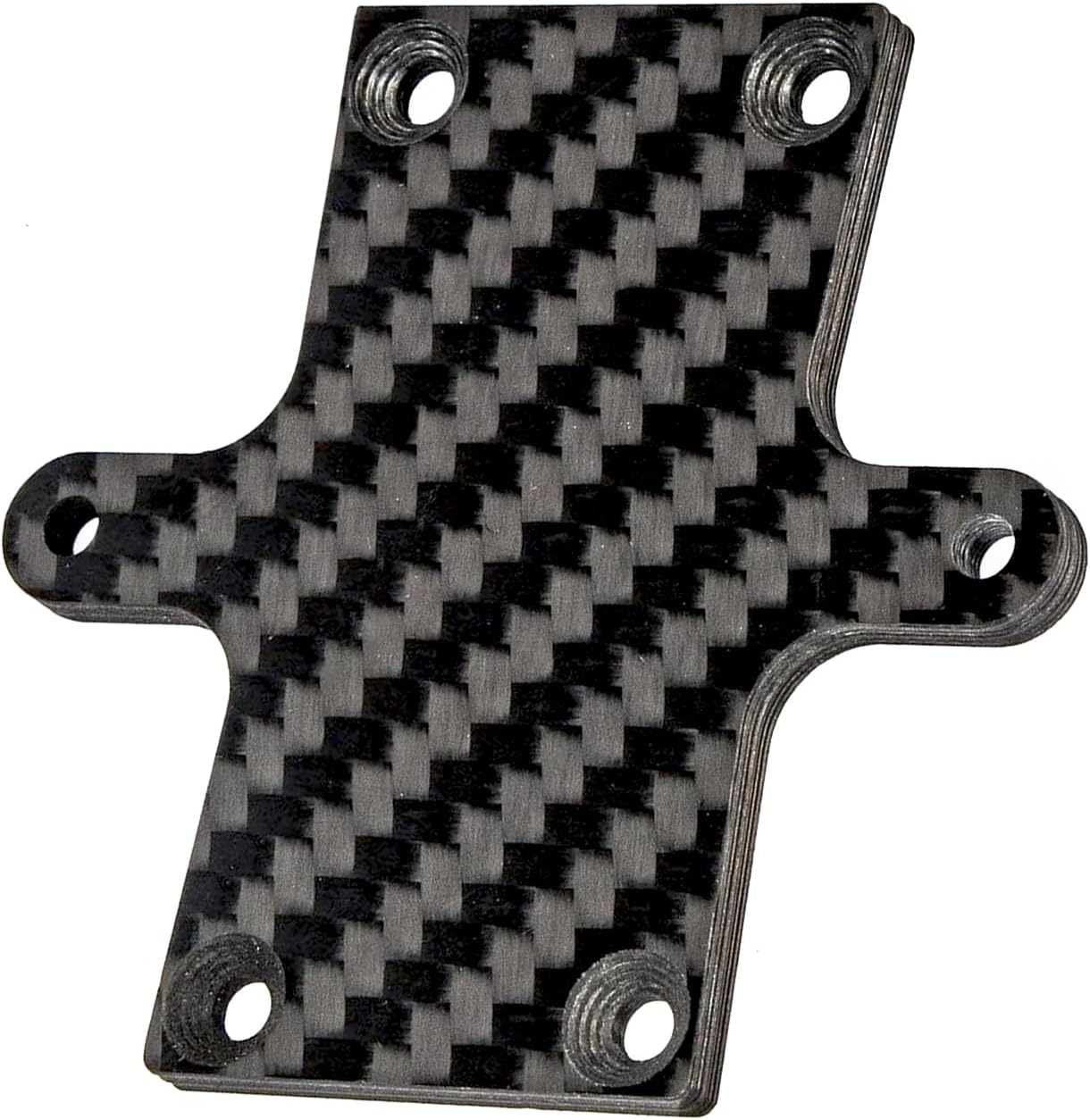 4MM Carbon Fiber ESC Tray Plate Only Fits for Arrma 6S 1/7 Limitless F1 V2,No-drill ESC Mounting Bracket Fixing Plate,Thick Mounting Receiver Tray Upgrade Part ARA320599 Replace for RC Car Accessories