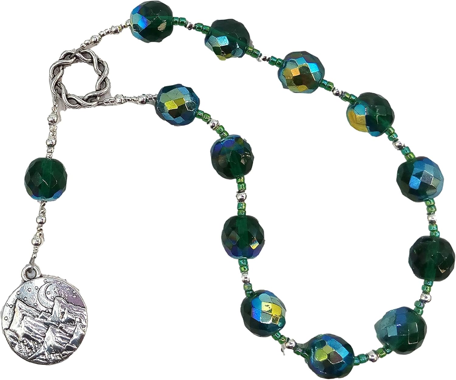 Mnemosyne Pocket Prayer Beads: Greek Goddess of Memory, Mother of the Muses
