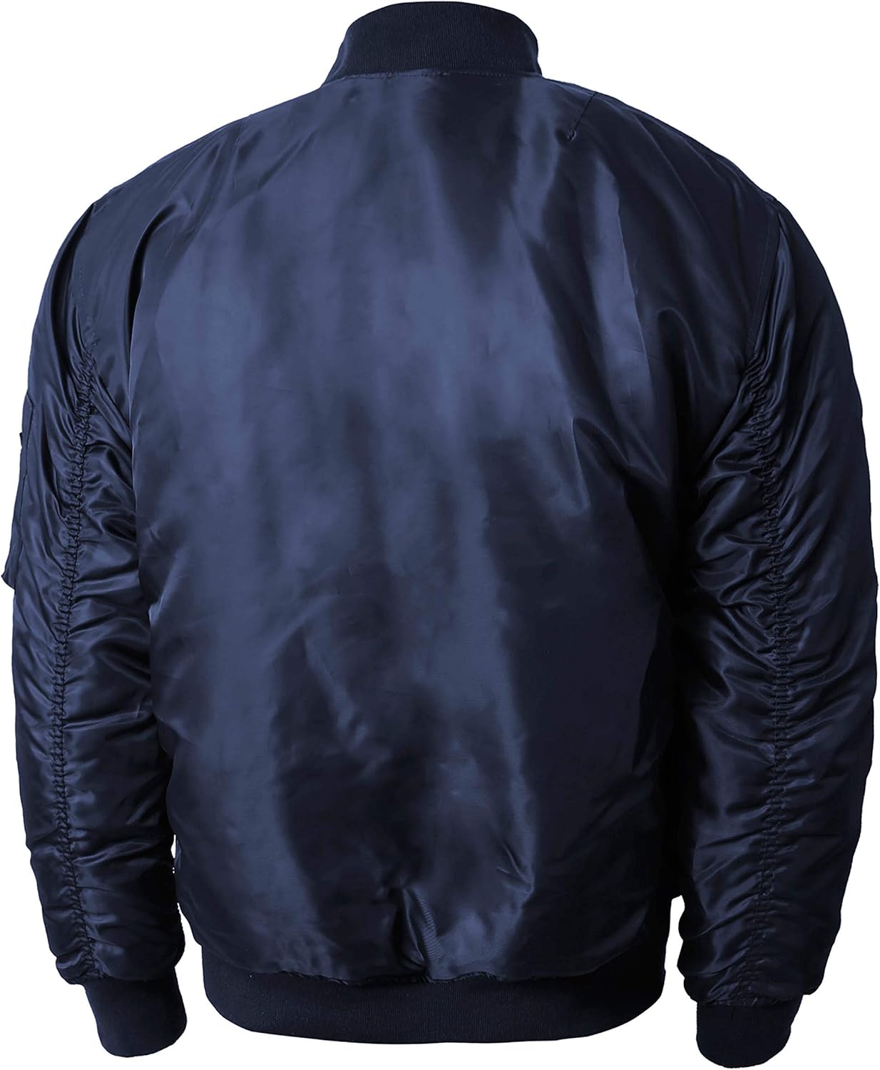 Mens MA-1 Flight Bomber Jacket Active Casual Military Outwear - Image 4