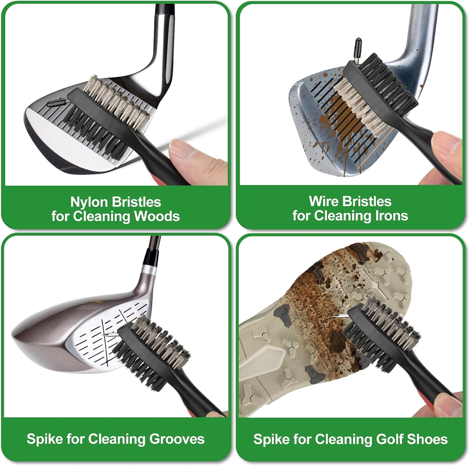 Golf Accessories for Men Women, Golf Gift Stuff with Hi-End Case, Golf Tees, Golfeball Marker, Golfer Towel, Club Brush, Divot Repair Tool, Stroke Counter and Marker Pens for Any Golf Fan, Souvenir - Image 7