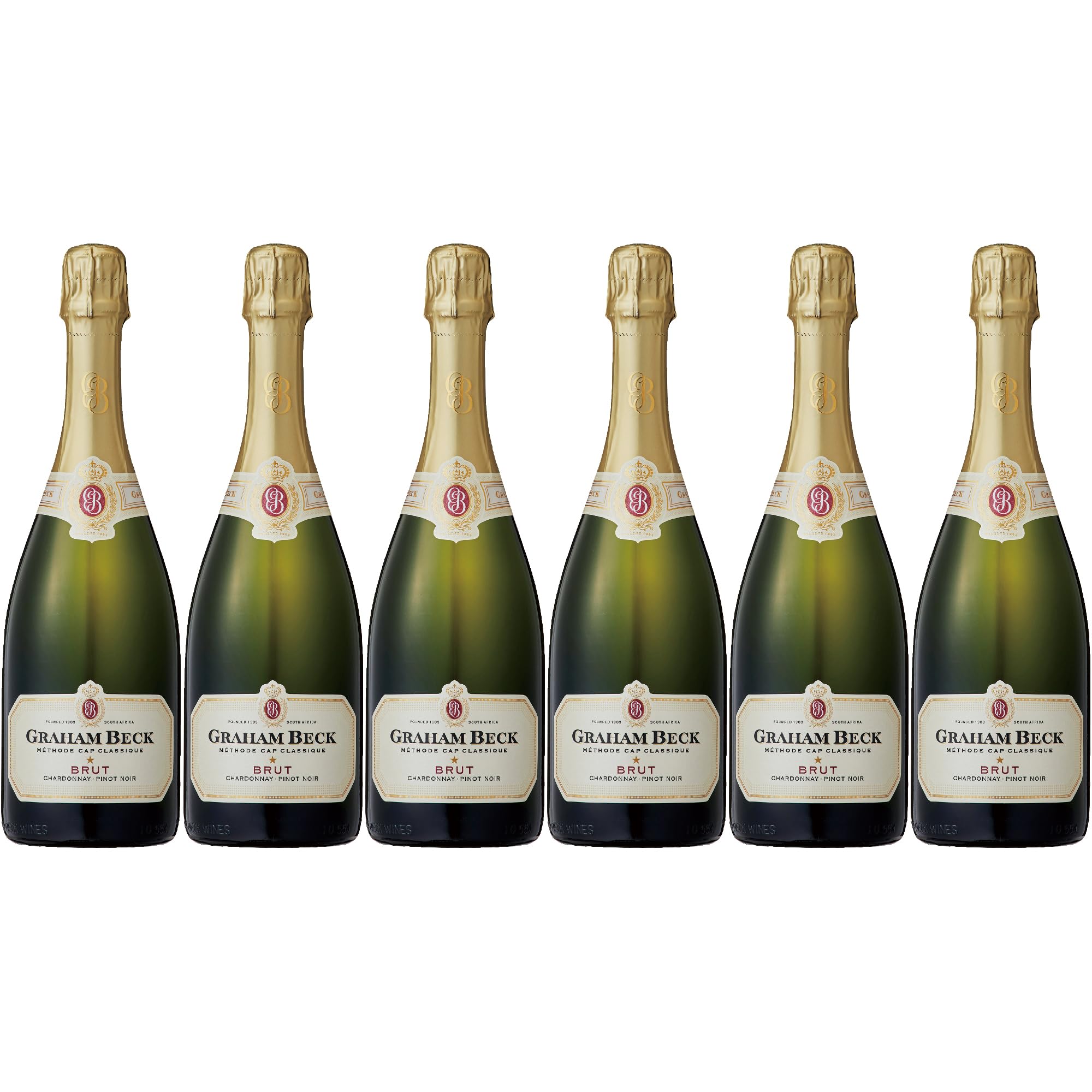 Amazon.co.jp: グラハム・ベック ブリュット NV×6本セット 南アフリカ
