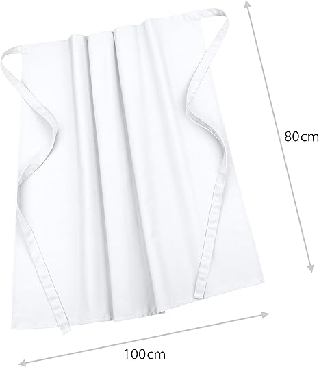 Grembiule Da Cucina Desermo Unisex 100x80cm – Misto Cotone, Regolabile, Lavabile A 60°, Per Chef E Barbecue - 4