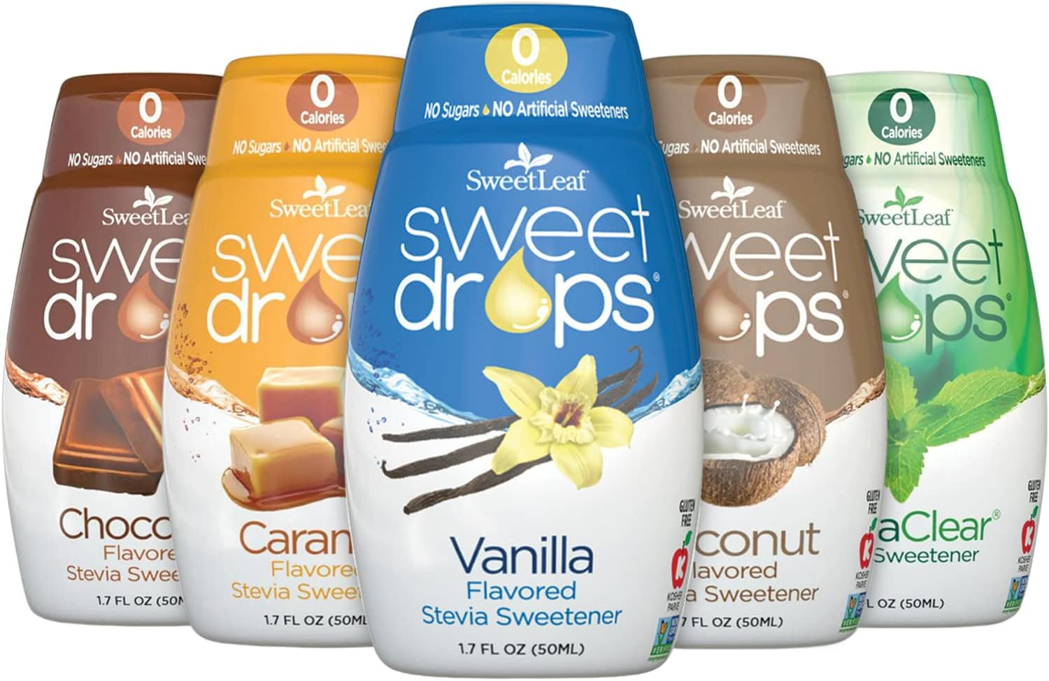 SweetLeaf SteviaClear Sweet Drops Natural Stevia Liquid