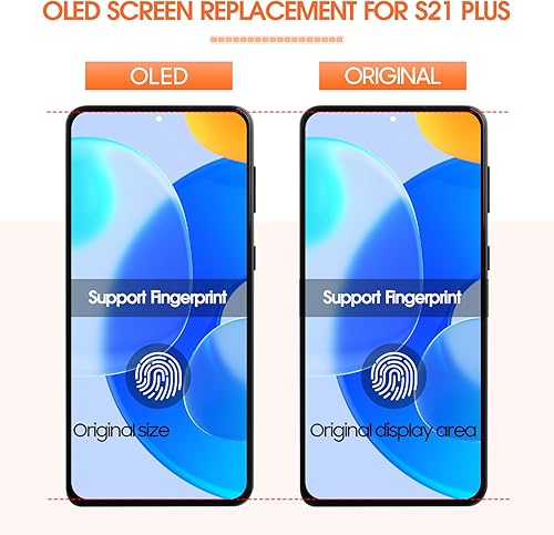Miniatura 4 de Reemplazo de pantalla para Samsung Galaxy S21 Plus AMOLED LCD con marco para Samsung S21+ Reemplazo de pantalla SM-G996B SM-G996U Pantalla LCD