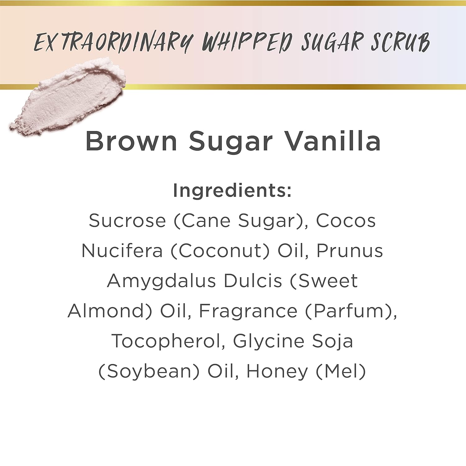 LALICIOUS Brown Sugar Vanilla Sugar Scrub, Exfoliating Body Scrub, Moisturizing Extraordinary Whipped Body Exfoliator, Gentle Exfoliating Body Scrubber Exfoliator for Radiant Skin, No Parabens - 16oz - Image 8