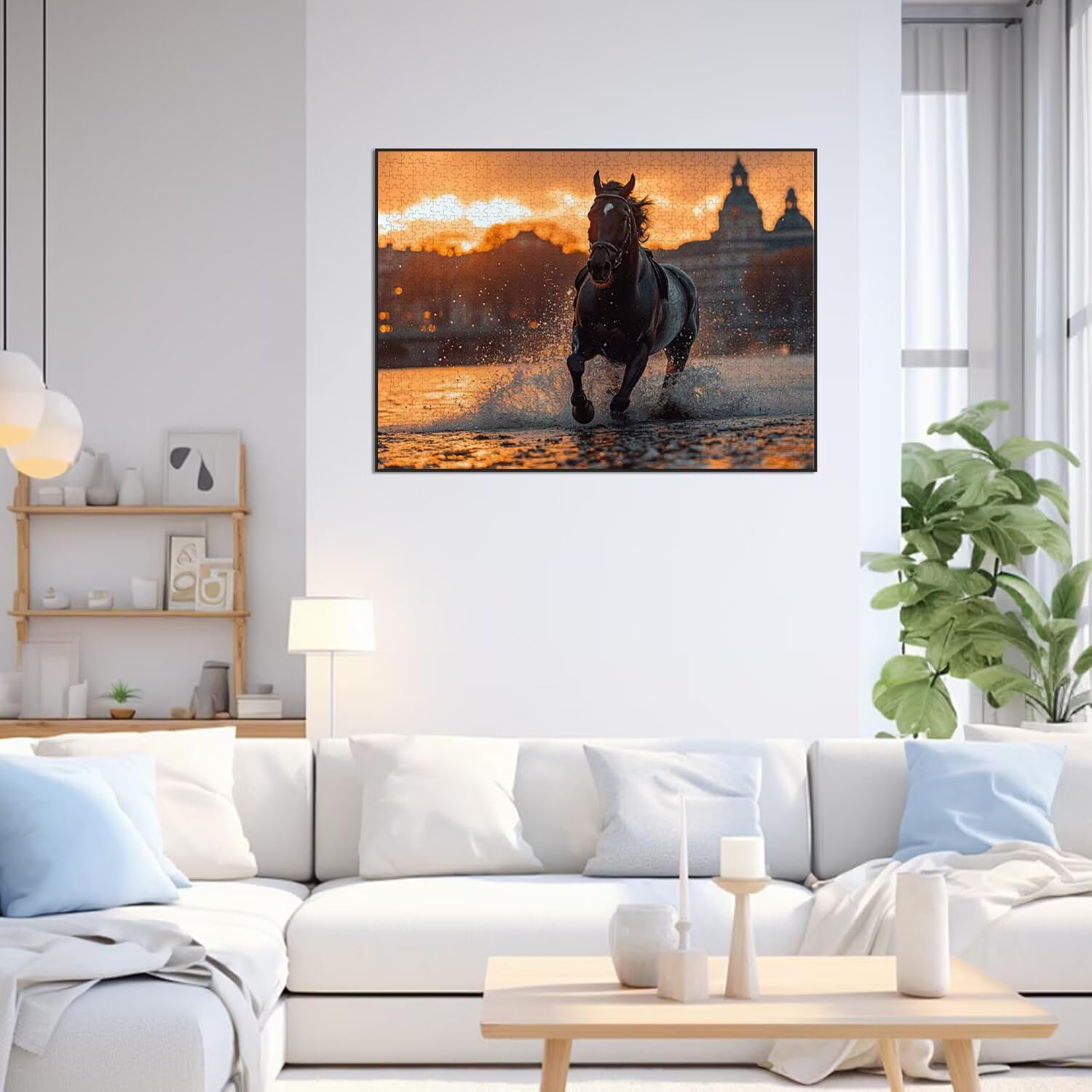 Puzzle 1500 sztuk zwierząt Trudne drewniane puzzle, n-474 | Niemożliwe wyzwanie, inteligentna gra zręcznościowa, gry logiczne dla całej rodziny, pomysł na prezent, fale