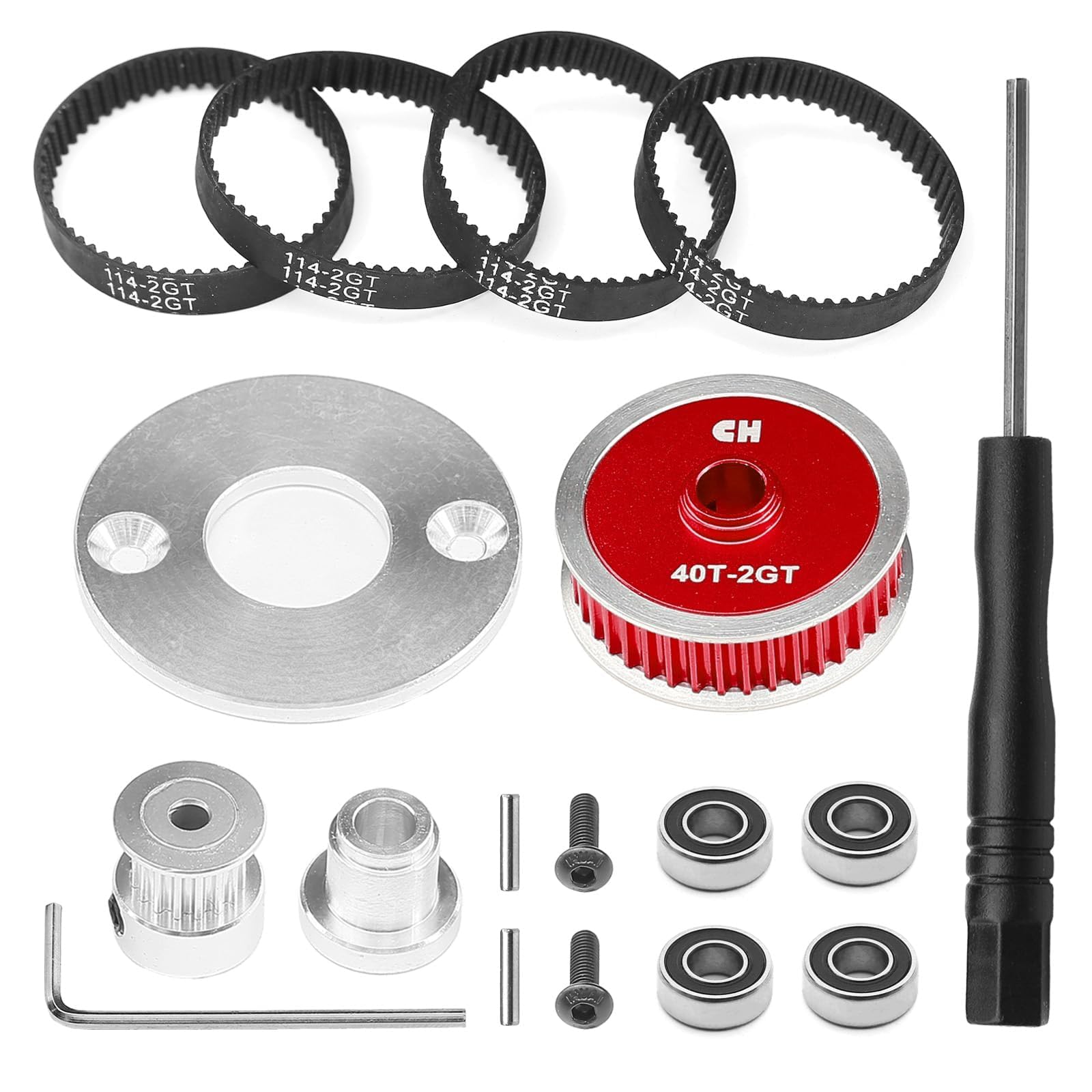 Amazon.com: CHRCOED TT02 Belt Drive,RC Car Belt Drive Transmission