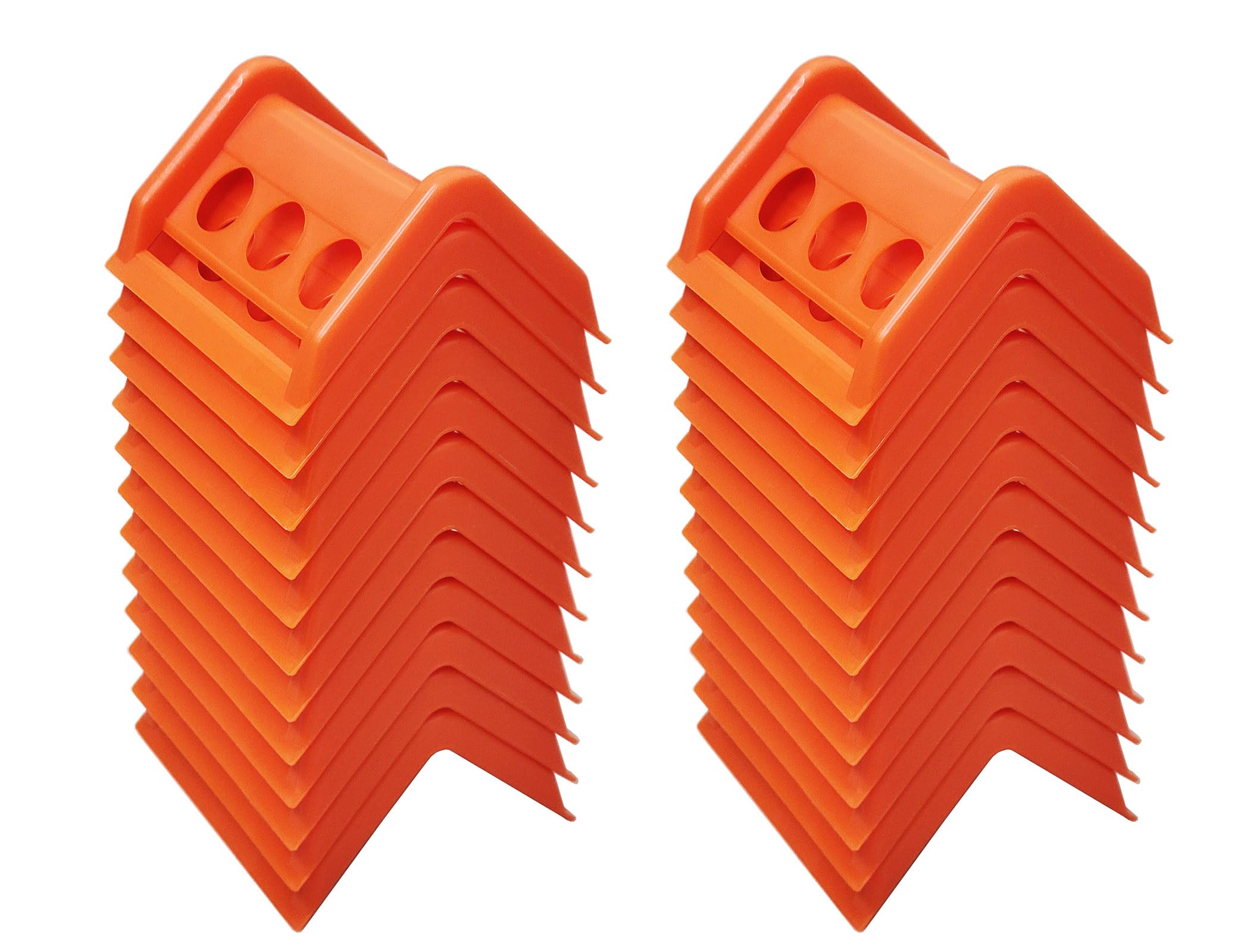 Flatbed Edge Protectors Heavy Duty Corner Tie Down Protection Tie Down Corner Guard for Cargo Loads Shipping Carton (40)