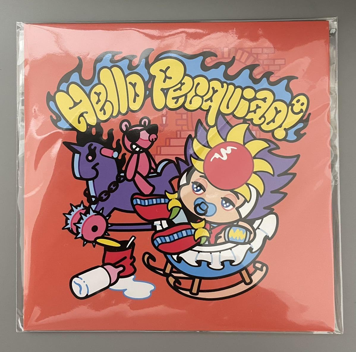 AGAWA ハローペッキャオ 赤盤 まんだらけ さん家祭り シール ao.jpg