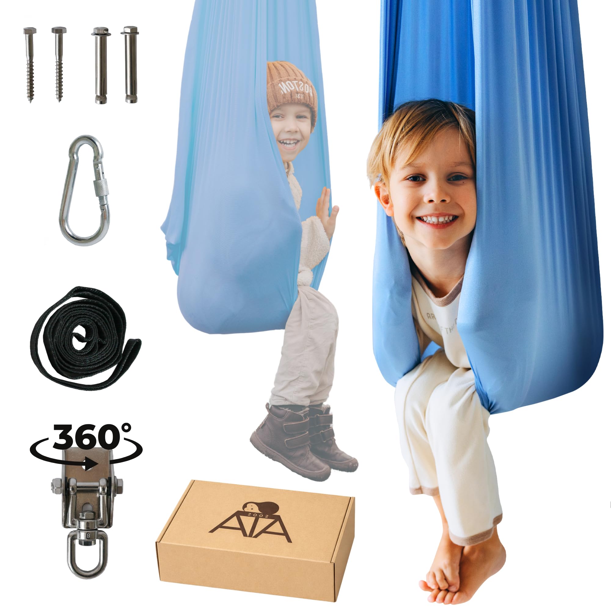 Amazon.com: ATA zooz Sensory Swing for Kids & Adults (300 lb