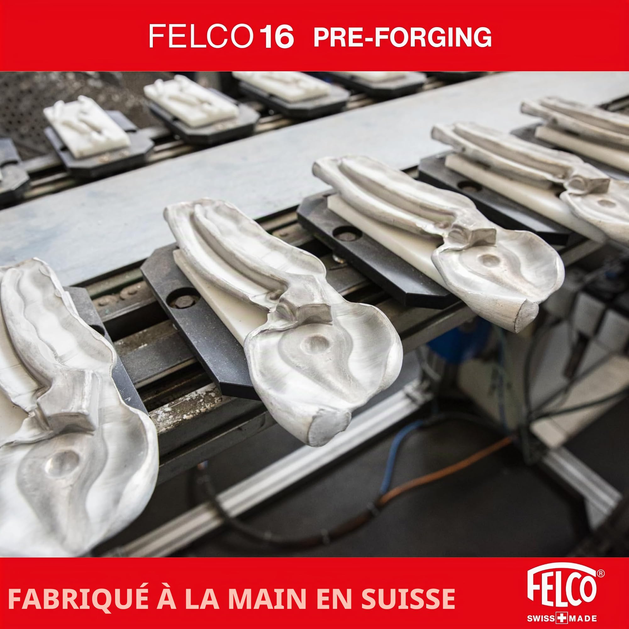 FELCO 16 sécateur gaucher main moyenne pour le jardin, coupe 20 mm