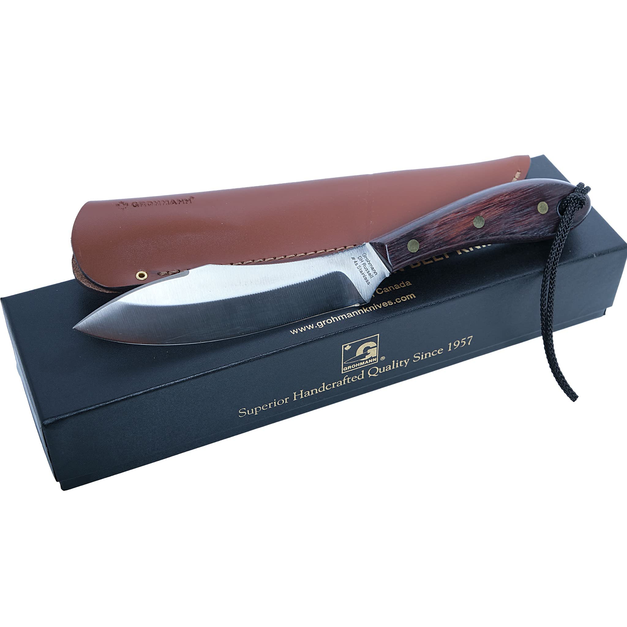 Survival High Carbon Stainless Steel blade, with Rosewood handle